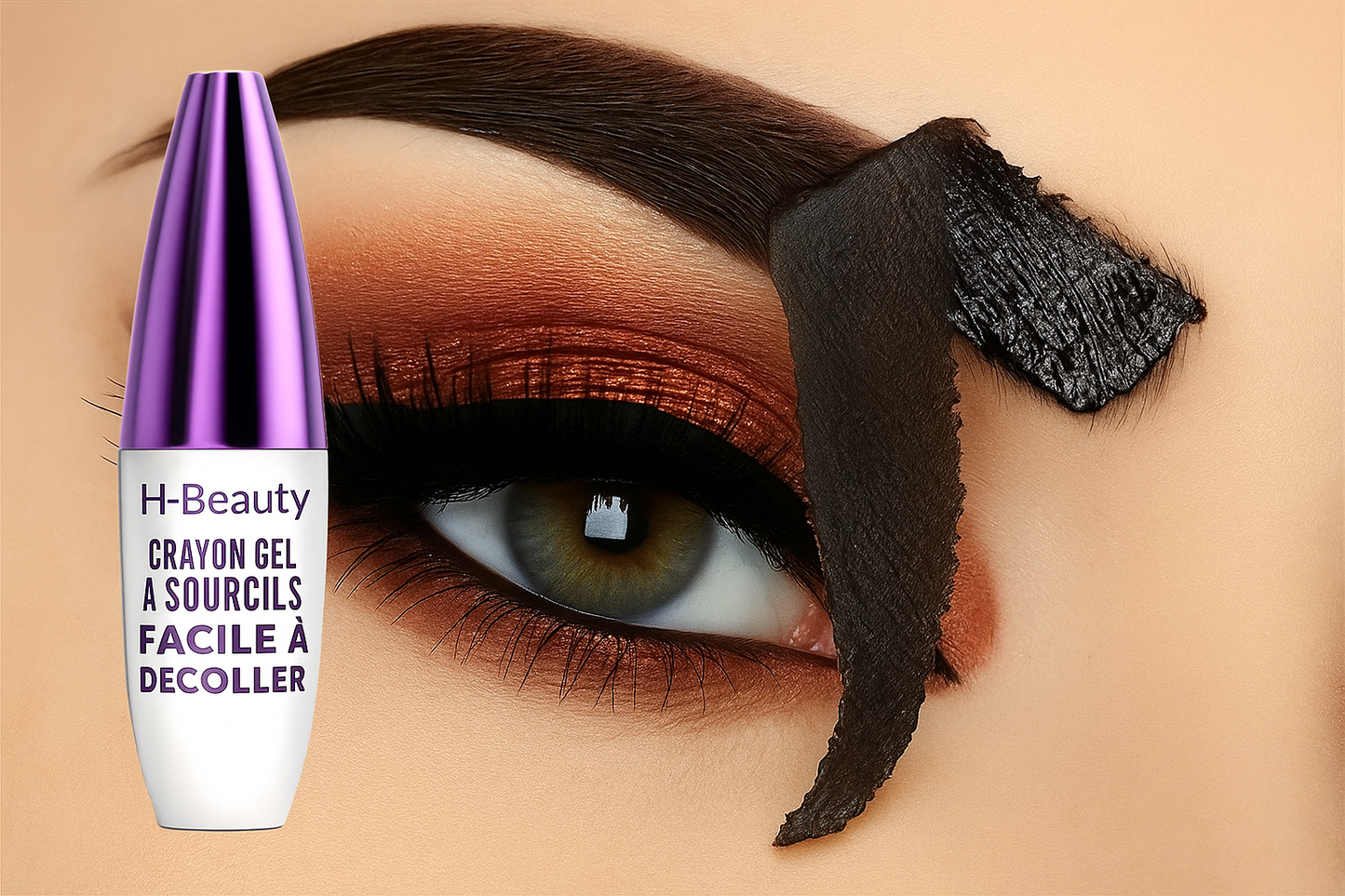 Gel-crème pour sourcils facile à retirer, tenue 3 jours Types Cosmétiques longue tenue, résistants aux bavures, à la transpiration et à l'eau